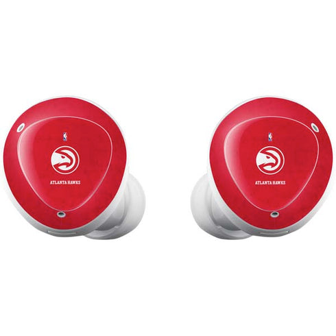 NBA Atlanta Hawks Distressed Galaxy Buds Plus Skin